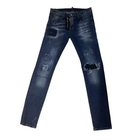 DSQUARED2 Distressed Paint Splatter cool guy Jeans size 48 (US 32-33)